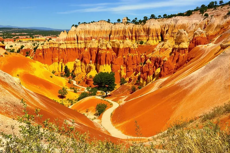 Que voir au Colorado provençal à Rustrel ?