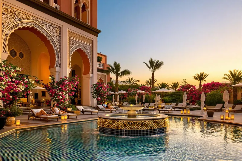Marrakech hôtel luxe : top 10 des séjours d’exception